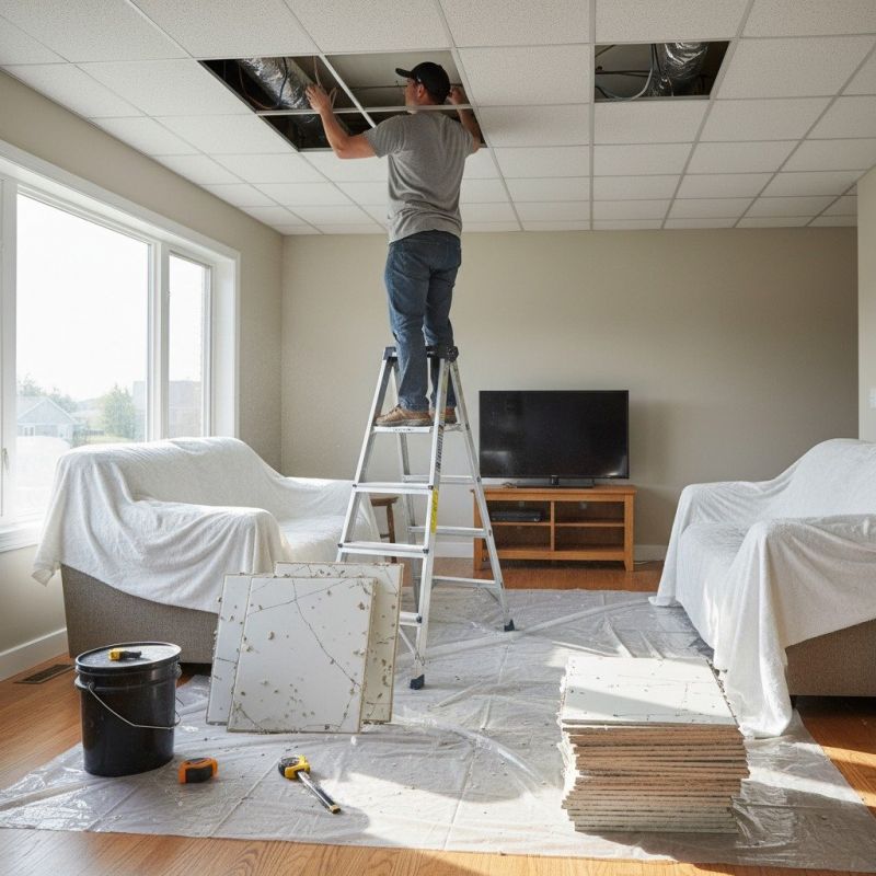 Suspended Ceiling Repair in Boulder, CO